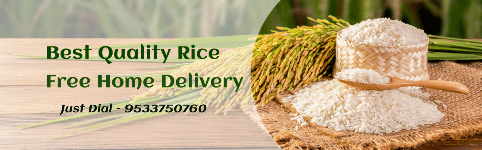 Hassle Free delivery of Rice Bag to Home. Finest grown rice from paddy fields of South India.